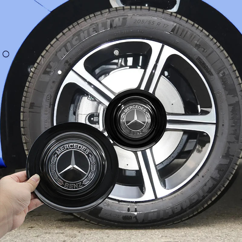 1Pcs 180mm Car Suspended Wheel Center Covers Accessory For Mercedes Benz W204 W205 W222 W223 E260L E320L E300L Modified Hub Caps