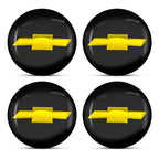 4Pcs Car Wheel Hub Cover Rim Center Cap Decorative Accessories For Chevrolet Silverado Impala Malibu Cruze Camaro Blazer Spark