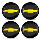 4Pcs Car Wheel Hub Cover Rim Center Cap Decorative Accessories For Chevrolet Silverado Impala Malibu Cruze Camaro Blazer Spark