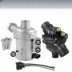 AP03 11517586925 Electric Water Pump+Thermostat Kit For BMW E60 E61 E81 E87 E90 E91 X1 X3 X5 Z4 325i 330i 525i 530i 630i 730i