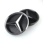 3D Car Grill Emblem Star Badge Front Grill Logo Mercedes Benz AMG W204 W205 W213 W253 GLC GLE Interior Mouldings QB-SX-BENZ VVZ