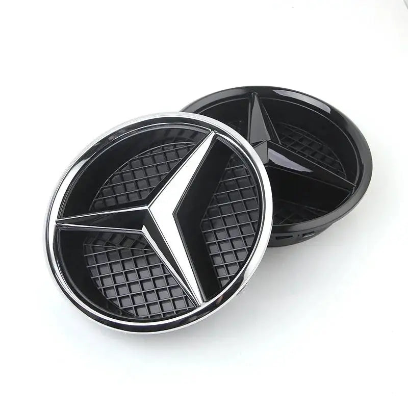 3D Car Grill Emblem Star Badge Front Grill Logo Mercedes Benz AMG W204 W205 W213 W253 GLC GLE Interior Mouldings QB-SX-BENZ VVZ
