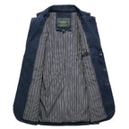 2025 spring and autumn new denim suit men casual loose large size youth denim suit jacket Fashion classic style