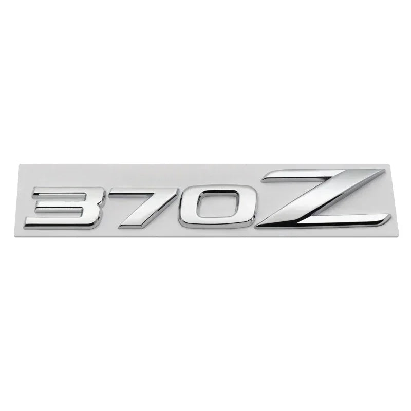 Car Front Emblem Sticker Auto Rear Trunk Badge for Nissan Z 350Z 370Z Fairlady Z3 Z34 Altima Leaf Livina Maxima Qashqai Sylphy