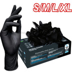 Guantes Desechables en Bolsa, 20/100/200 Unidades, Guantes Negros Desechables para Cocina, Herramientas de Cocina, Lavado de Autos, Limpieza del Hogar