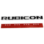 Car Metal Body Logo Decals Badge Emblems Sticker For Jeep Wrangler Rubicon Unlimited 4x4 JK JL JT 2021 2022 2023 2024 Parts