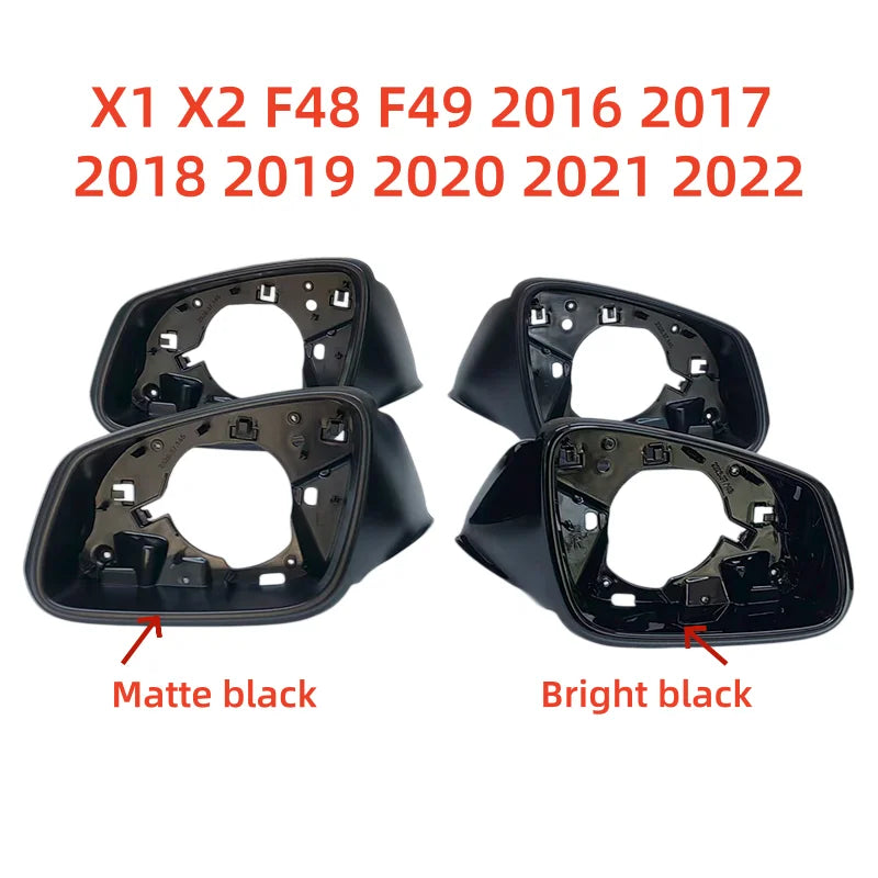 For BMW X1 F48 F49 2016-2022 Side Mirror Housing Frame Shell Auto Replacement Exterior Parts