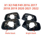 For BMW X1 F48 F49 2016-2022 Side Mirror Housing Frame Shell Auto Replacement Exterior Parts