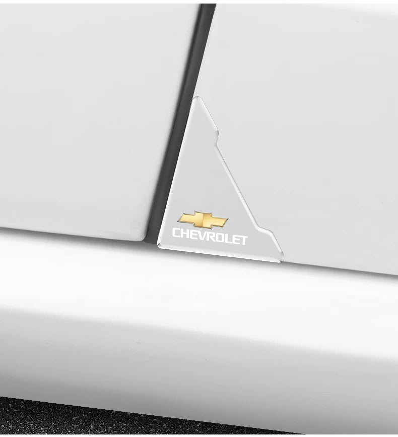 4Pcs Car Door Silicone Buffer Stickers Anticollision Anti Scratch For Chevrolet Spark Captiva Cruze Malibu Equinox Trax Camaro