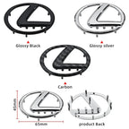 ABS Steering Wheel Center Emblem Sticker for Lexus RX NX ES IS GX LX UX CT GS F Sport RX300 RX350 GX460 etc Logo Badge Decal