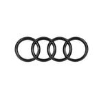 For Audi Alloy Car Steering Wheel Emblem Replaced Sticker A6 A6L A3 A4L A5 A7 A8L A1 Q6 Q7 Q8 TT S5 S7 S8 RS7 RS6 Side Decals