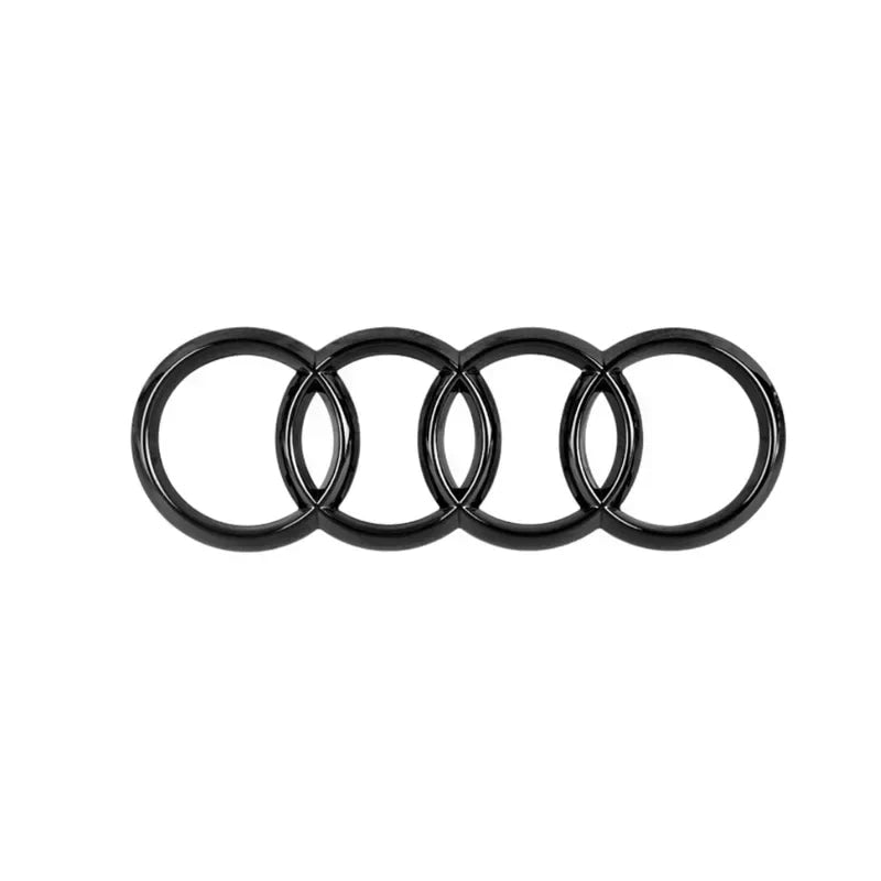 For Audi Alloy Car Steering Wheel Emblem Replaced Sticker A6 A6L A3 A4L A5 A7 A8L A1 Q6 Q7 Q8 TT S5 S7 S8 RS7 RS6 Side Decals
