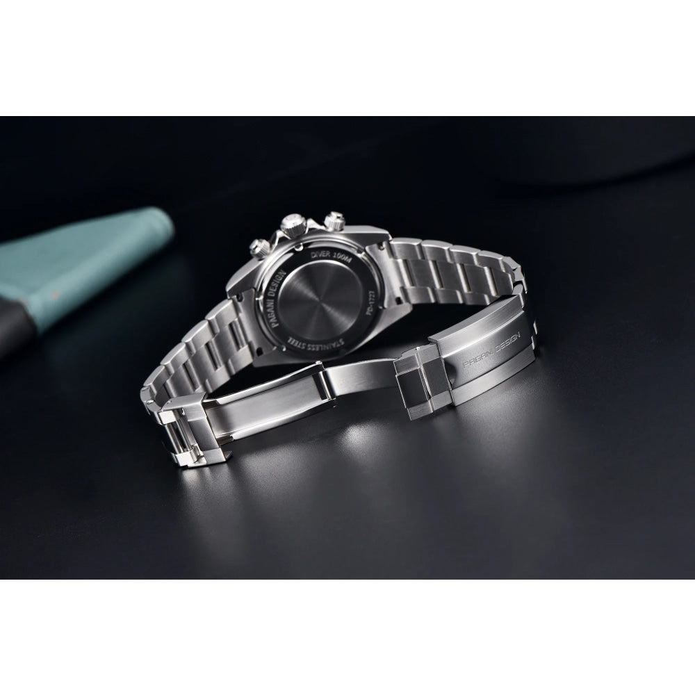2026 Pagani Design PD1727 Night Light Men's Watch Sapphire Glass Stainless Steel Waterproof Relief  relogio masculino watches