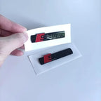Replaced Accessories for Audi A3 2010-2020 2020-2024 Car Hood Front Grill Rear Trunk Emblem Badge Sticker Quattro Sline 35TFSI