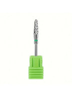 Broca para uñas en forma de cono de carburo de tungsteno, removedor de cutículas de alta precisión para lima de uñas eléctrica y limpieza de cutículas, 1/5 Uds.