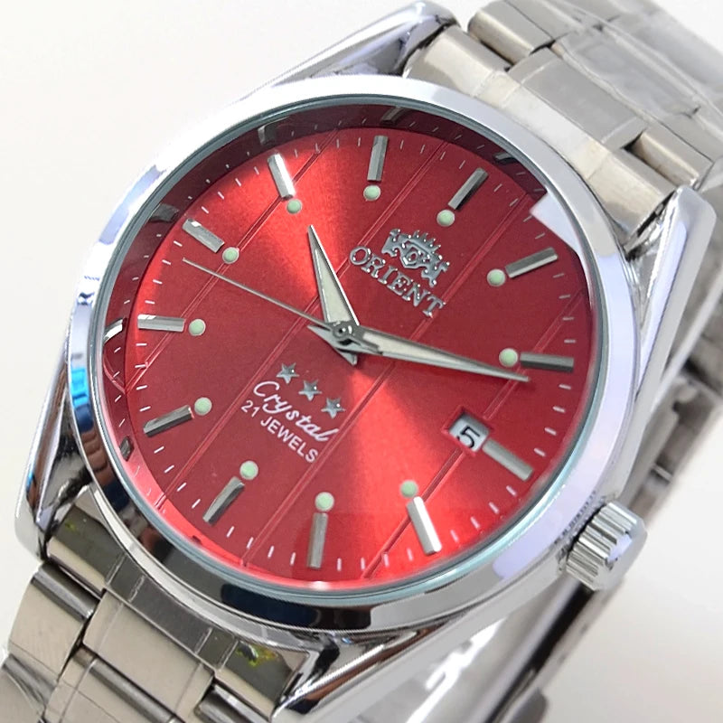 Relojes Orient, reloj AAA de alta calidad, camiseta nueva, reloj para hombre, Tourbillon mecánico automático multifunción de lujo totalmente de acero