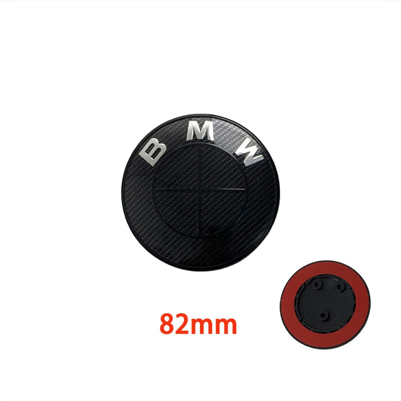 45/74/82mm automobile ABS front and rear logo hub covers are suitable for BMW Group's new badge decoration accessories.