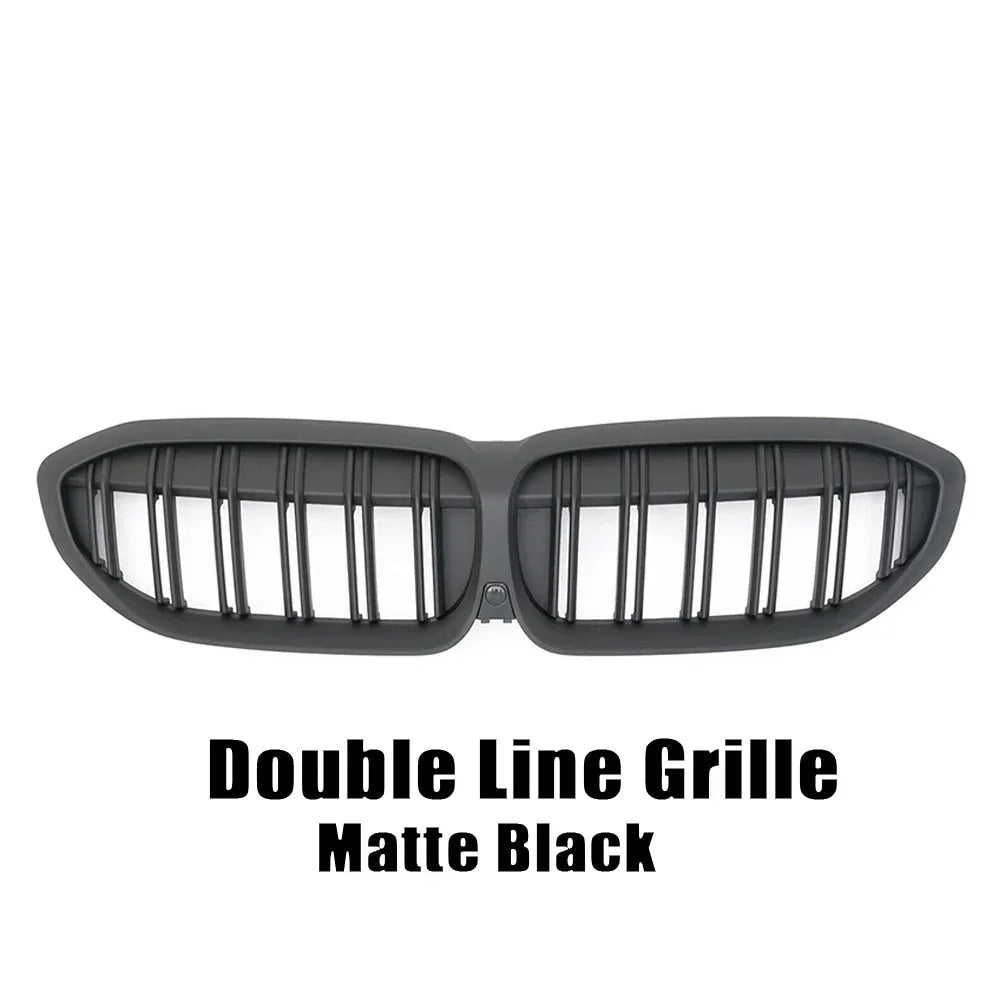 XVIP For BMW G20 3-Series G20 G21 G28 2019-2023 Front Bumper Hood Kidney Racing Grilles Replacement Black Diamond Meteor Style