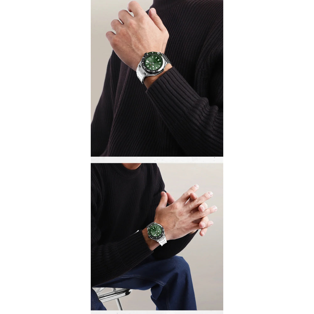 NAVIFORCE Luxury Watch for Men Quartz 3ATM Waterproof Stainless Steel Watches Business Fashion Men's Wristwatch2025