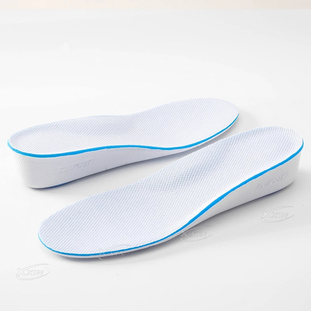 Plantillas de espuma viscoelástica para aumento de altura, almohadillas para zapatos, talla 35-46, 1,5/2,5/3,5 cm, para hombre y mujer