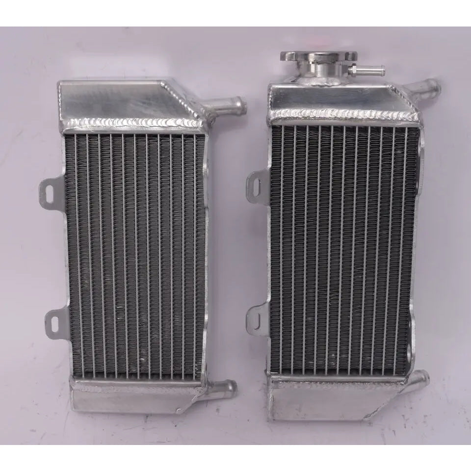 NEW L+R Aluminum Radiator For 04-2017 Honda CRF250X CRF 250 X Cooler 2004 2005 2006 2007 2008 2009 2010 2011 2012 2013 2014 2015
