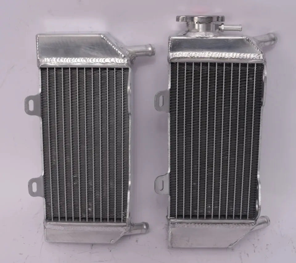 NEW L+R Aluminum Radiator For 04-2017 Honda CRF250X CRF 250 X Cooler 2004 2005 2006 2007 2008 2009 2010 2011 2012 2013 2014 2015