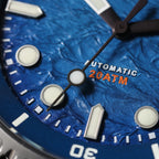 BERNY Automatic Diver Watch for Men Top Luxury Sapphire 316L Steel Blue Dial 200M Waterproof Mechanical Diving Men's Watches