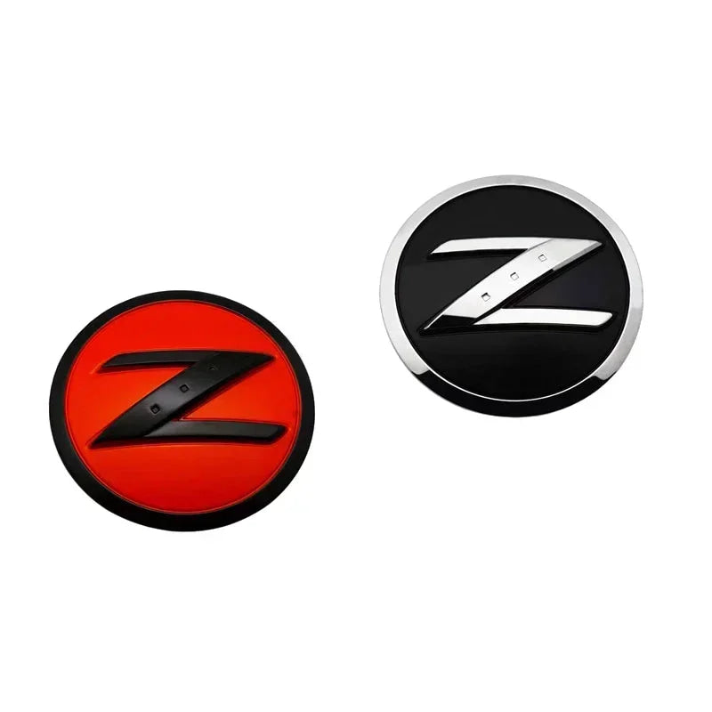 Car Front Emblem Sticker Auto Rear Trunk Badge for Nissan Z 350Z 370Z Fairlady Z3 Z34 Altima Leaf Livina Maxima Qashqai Sylphy