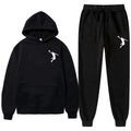 Sports Basketball Brand Sweatshirt Sweatpants Men Women 2 Pieces Sets Tracksuit Fashion Casual Hooded Sportswear Sudadera Hombre
