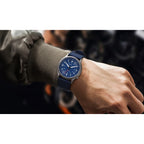 BERNY Titanium Watches for Men Classic Mens Field Watch Easy Read Outdoor Quartz Wristwatch Super Luminous Sapphire 5ATM