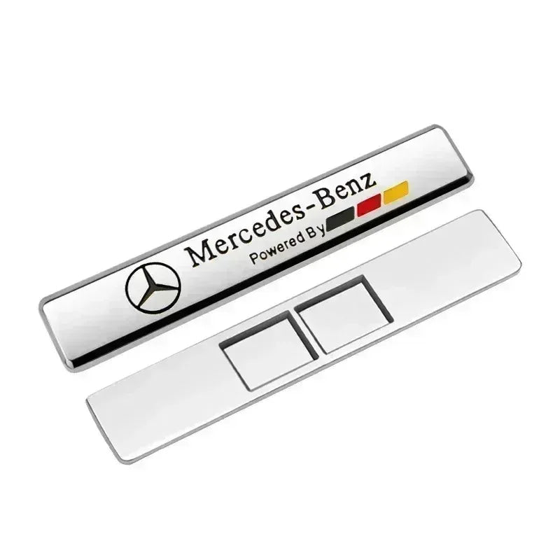 3D Metal Car Body Emblem Badge Exterior Decorative Creative Stickers For Mercedes Benz AMG GLE GLS CLS GLC CLA GLA GLK ML C197