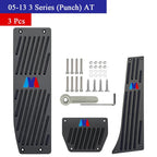 Bmw Foot Pedal Covers, Stainless Steel Rubber Anti-slip Pedals Are Suitable for BMW 3 Series BMW 5 Series X3 X5 From 2003 To 20
