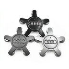 4PCS 135mm  For AUDI A4 B8 B6 B9 B7 A3 8P 8V 8L A6 C7 C6 Car Five Claws Wheel Center Cap Hub Covers 4F0601165N Accessories
