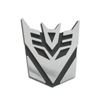 New 3D Car Stickers For Transformer Badge Decepticon Emblem Tail Decal Cool Autobots Logo Car Styling Motorcycle Car Accessories