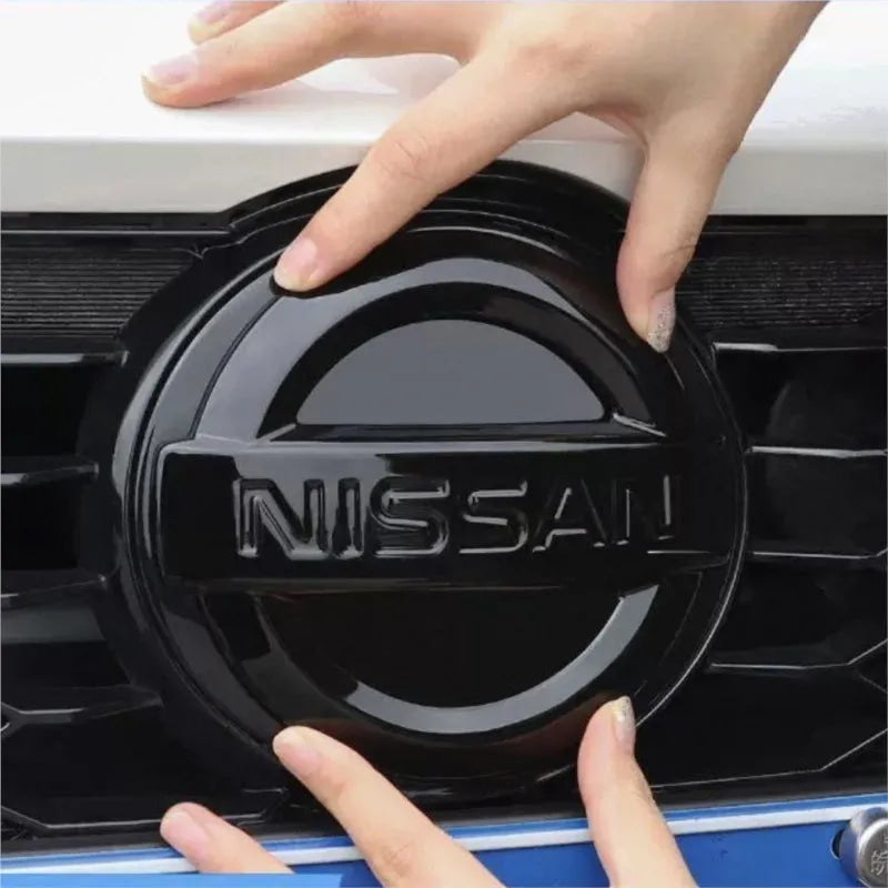 Car Front Rear Trunk Emblem Cover Sticker for Nissan Qashqai Juke Pulsar Sentra Altima Patrol Micra Rogue Almera Accessories