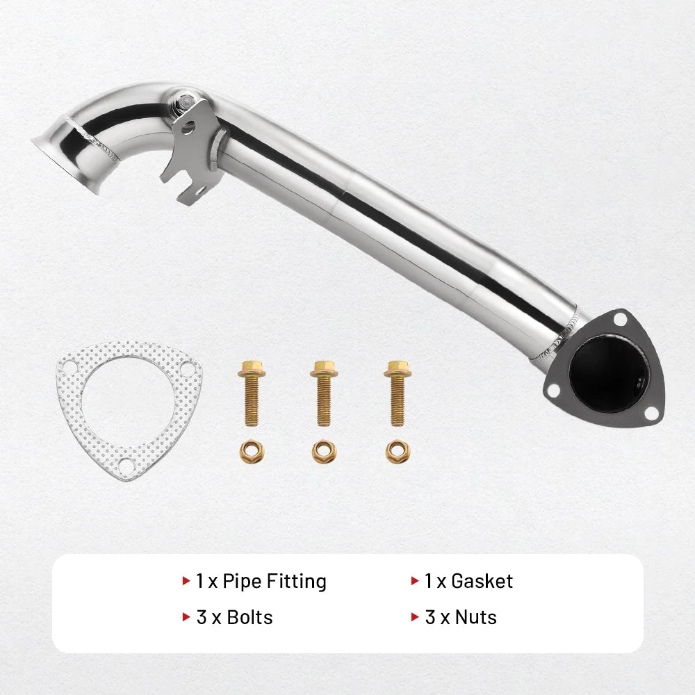 Racing Car 2.5" Catless Downpipe For Mini Cooper R55 Clubman R56/R57/R58/R59 R60 Countryman R61 1.6L 07-16