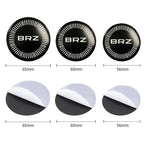 4pcs 56/60/65mm Alloy Car Wheel Hub Center Stickers for Subaru BRZ Logo ASCENT FORESTER IMPREZA LEGACY OUTBACK XV STI WRC WRX