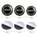 4pcs 56/60/65mm Alloy Car Wheel Hub Center Stickers for Subaru BRZ Logo ASCENT FORESTER IMPREZA LEGACY OUTBACK XV STI WRC WRX