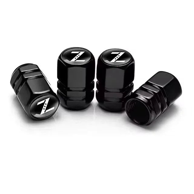4Pcs Car Styling For Z Badge Aluminium Alloy Wheel Tire Valve Cover Caps Auto Accessories Car Motorcycle For Nissan Accessories