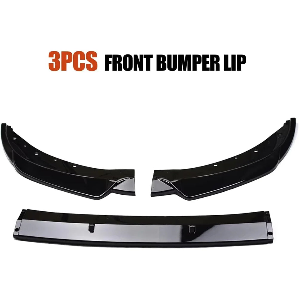 Bumper Lip For BMW 3 Series G20 G21 320i 325i 2019-2022 Car Front Bumper Spoiler Lip Diffuser Splitter Guard Car Body Kit Tuning