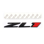 3D Metal Car Stickers ZL1 Emblem Fender Trunk Badge For Chevrolet Camaro ZL1 Cruze Z71 Aveo Captiva Car StylingAccessorie
