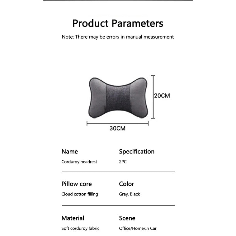 Car Seat Headrest Neck Support Pillow Soft Pad for BMW 2 5 6 7 Series F20 G20 G30 X1 X3 X4 X5 X6 F15 G05 Car Sticker Accessories