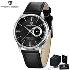 Original PAGANI DESIGN 1654 Fashion Casual Sports Watch Men Military Watch Stainless Steel Waterproof Quartz Watch Reloj Hombre