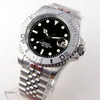 Miyota 8215 PT5000 Stainless Steel 40mm Dive Automatic Men Watch Sapphire Crystal Rotating Bezel Luminous Mechanical Wristwatch