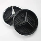 3D Car Grill Emblem Star Badge Front Grill Logo Mercedes Benz AMG W204 W205 W213 W253 GLC GLE Interior Mouldings QB-SX-BENZ VVZ