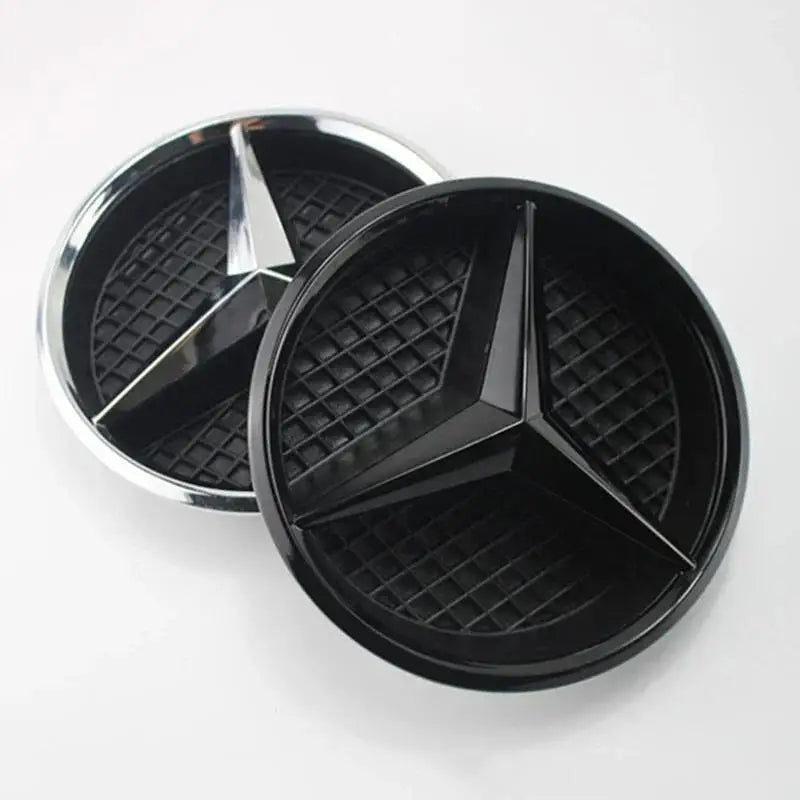 3D Car Grill Emblem Star Badge Front Grill Logo Mercedes Benz AMG W204 W205 W213 W253 GLC GLE Interior Mouldings QB-SX-BENZ VVZ