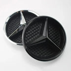 3D Car Grill Emblem Star Badge Front Grill Logo Mercedes Benz AMG W204 W205 W213 W253 GLC GLE Interior Mouldings QB-SX-BENZ VVZ