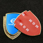 Car Door Fender Decoration Shield Protective Sticker For Nissan 350z 370z altima Armada Frontier Kicks Leaf nismo pulsar Qashqai