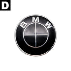Carbon Fiber 50th Anniversary Front Rear Logo Kit for BMW 82mm 74mm Badge F30 F10 E46 E90  2-Pin Base DIY Replacement Decor Set
