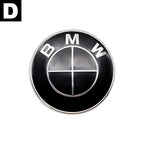Carbon Fiber 50th Anniversary Front Rear Logo Kit for BMW 82mm 74mm Badge F30 F10 E46 E90  2-Pin Base DIY Replacement Decor Set